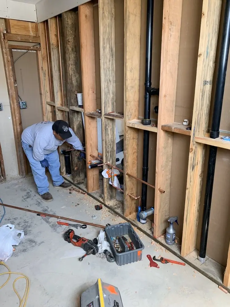 Commercial rough-in plumbing for Gas Line Repair in Golf View Manor